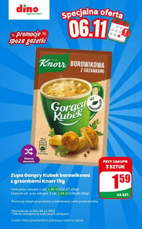 Gazetka Dino – 06.11.2025 – 06.11.2025