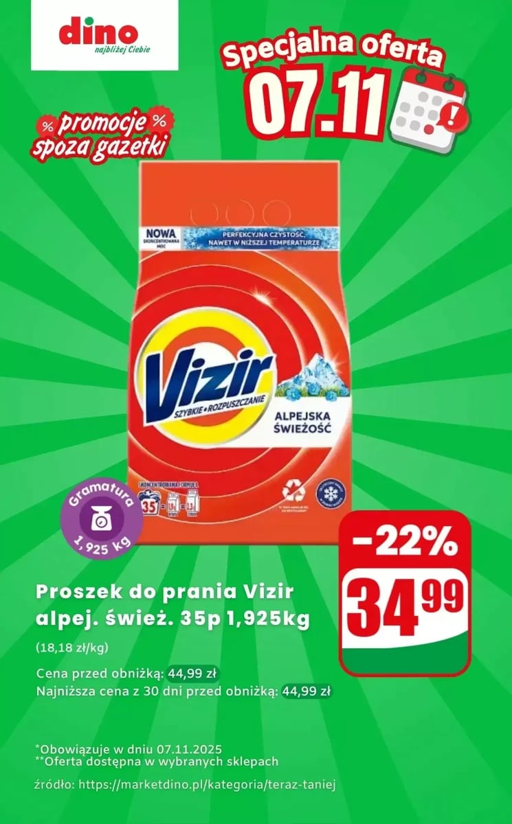 Strona 1 z gazetki Dino
