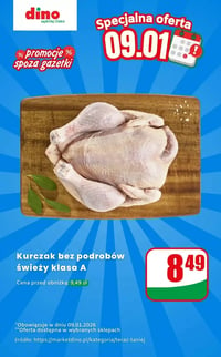 Gazetka Dino – 09.01.2026 – 09.01.2026