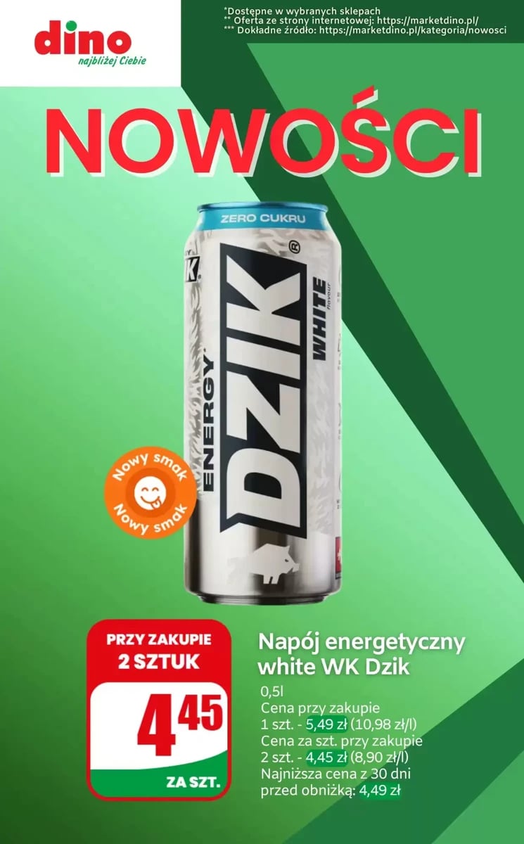 Strona 1 z gazetki Dino
