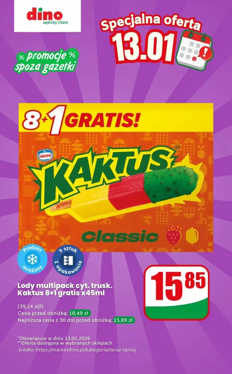 Strona 1 z gazetki Dino