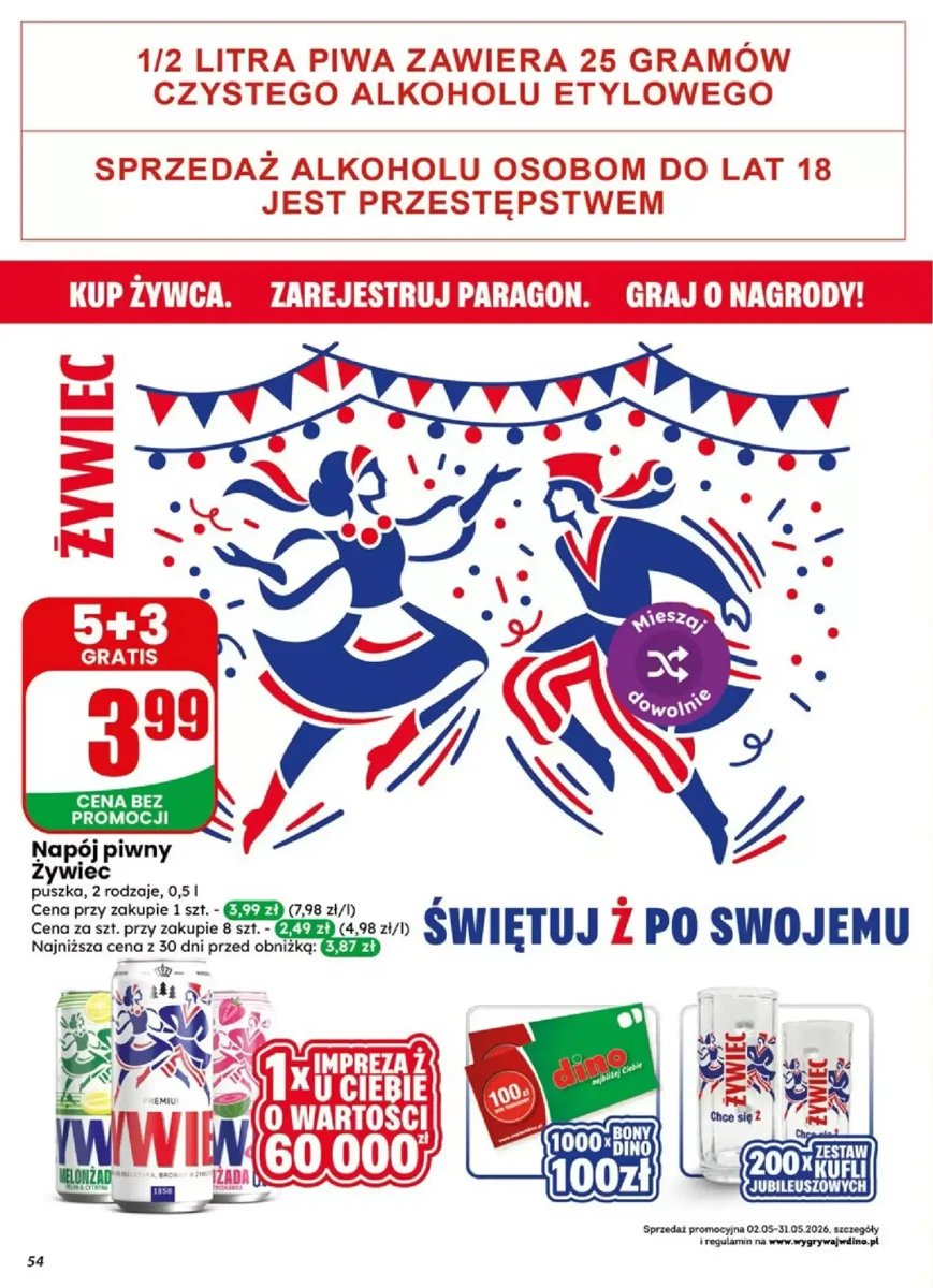 Strona 54 z gazetki Dino