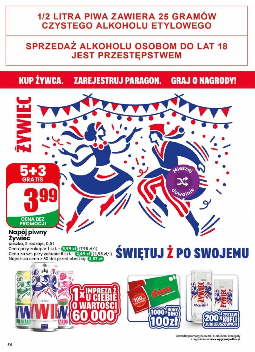 Strona 54 z gazetki Dino