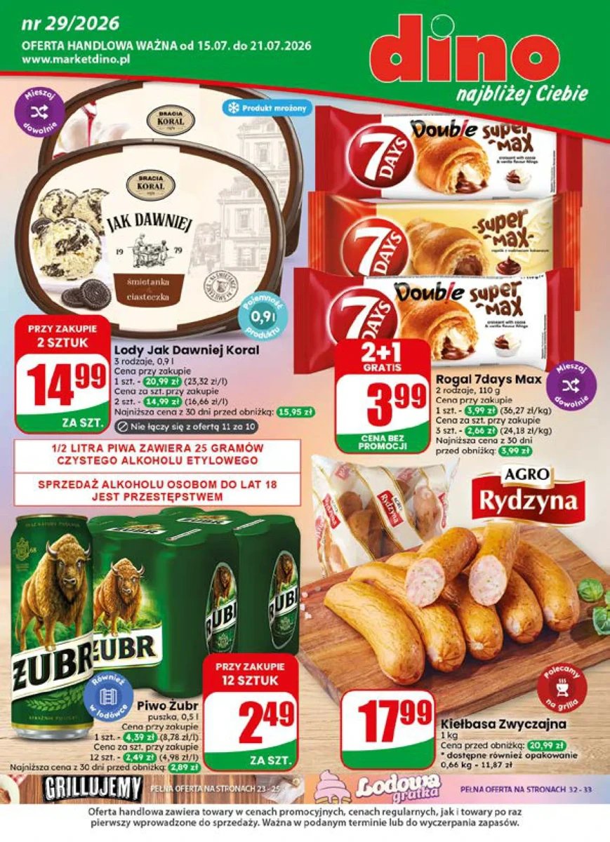 Strona 1 z gazetki Dino