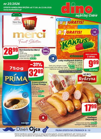 Gazetka Dino – 17.06.2026 – 23.06.2026
