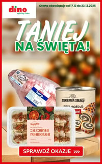 Gazetka Dino – 18.12.2025 – 23.12.2025