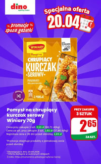 Gazetka Dino – 20.04.2026 – 20.04.2026