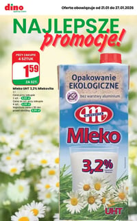 Gazetka Dino – 21.01.2026 – 27.01.2026