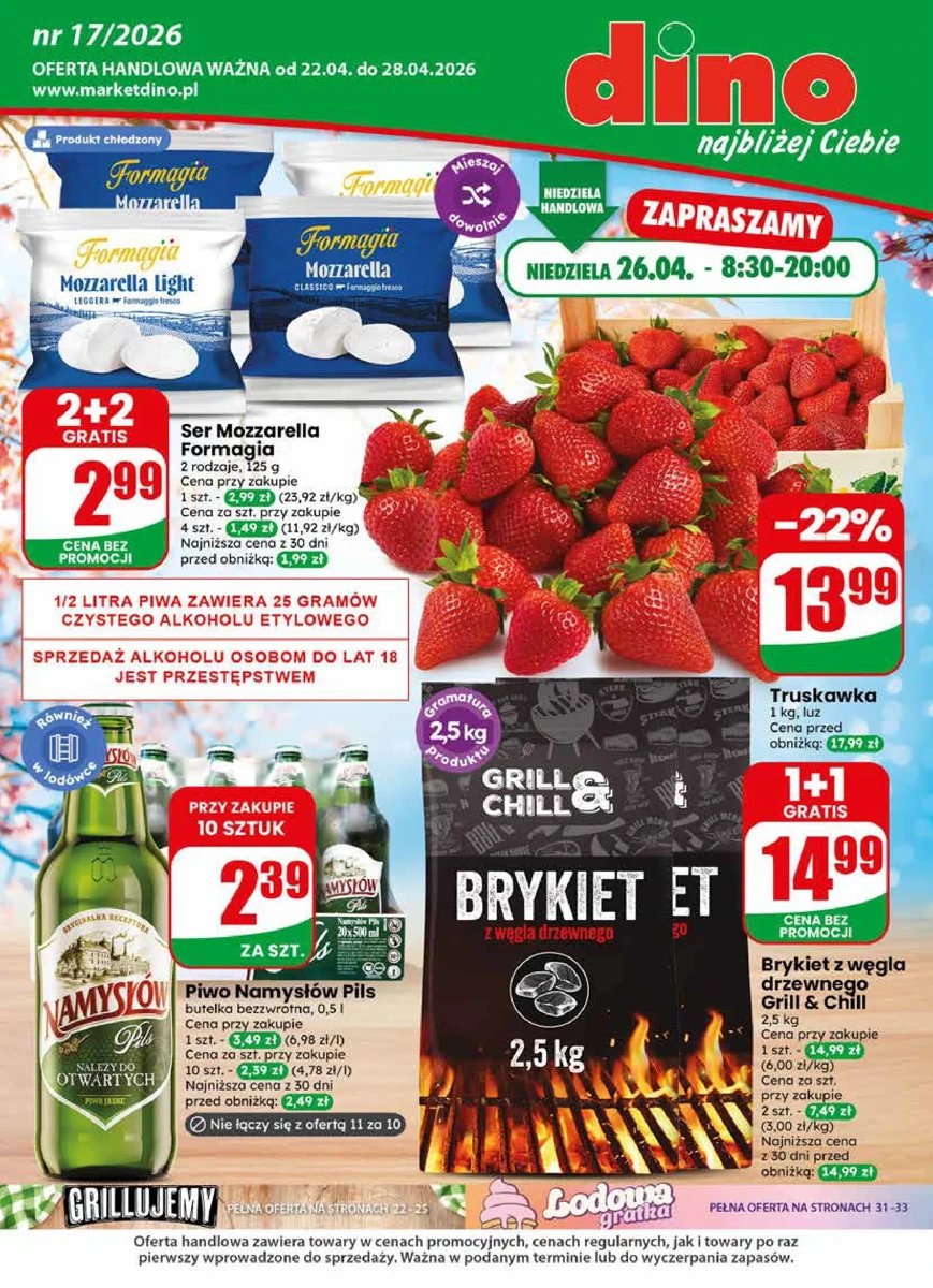 Strona 1 z gazetki Dino