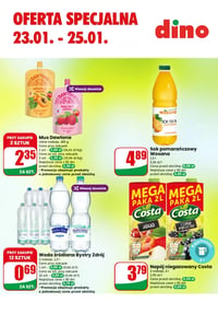 Gazetka Dino – 23.01.2026 – 25.01.2026