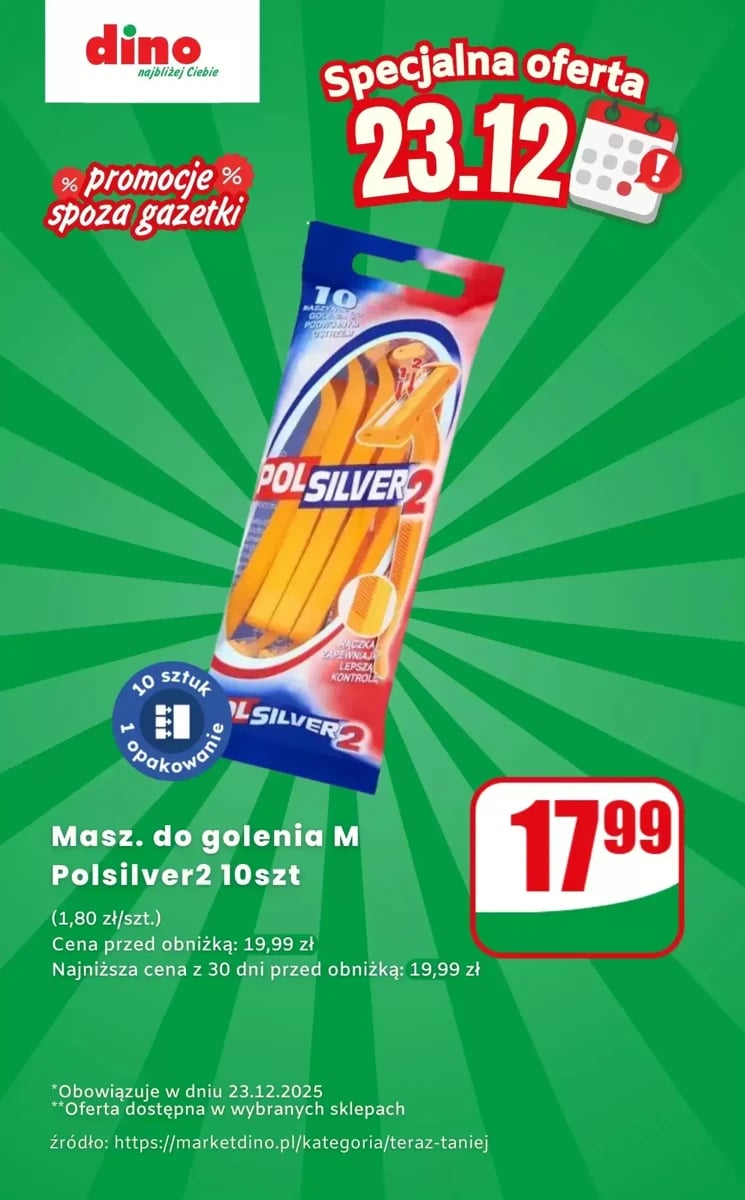 Strona 1 z gazetki Dino