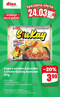 Gazetka Dino – 24.03.2026 – 24.03.2026