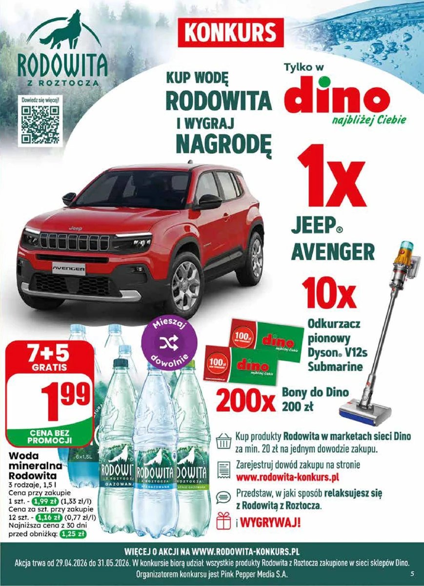 Strona 5 z gazetki Dino