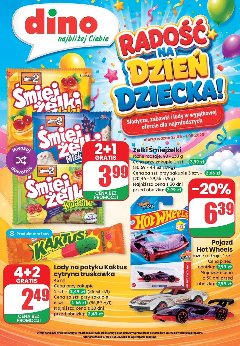 Strona 1 z gazetki Dino