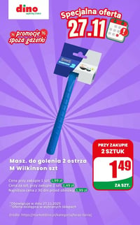 Gazetka Dino – 27.11.2025 – 27.11.2025