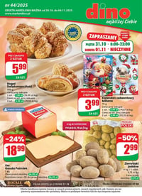 Gazetka Dino – 29.10.2025 – 04.11.2025