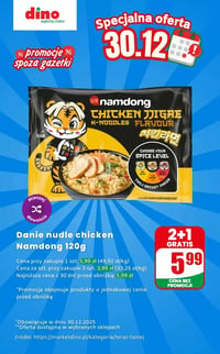 Gazetka Dino – 30.12.2025 – 30.12.2025
