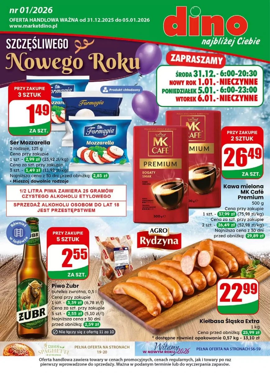 Strona 1 z gazetki Dino