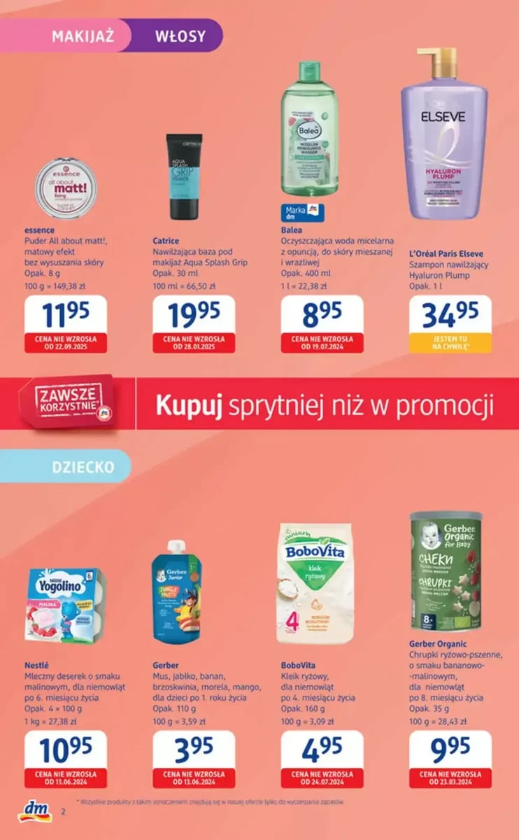Strona 2 z gazetki Dm Drogerie Markt