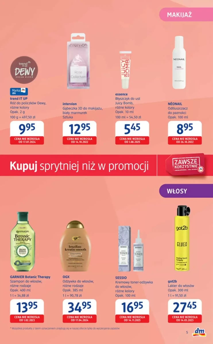 Strona 5 z gazetki Dm Drogerie Markt