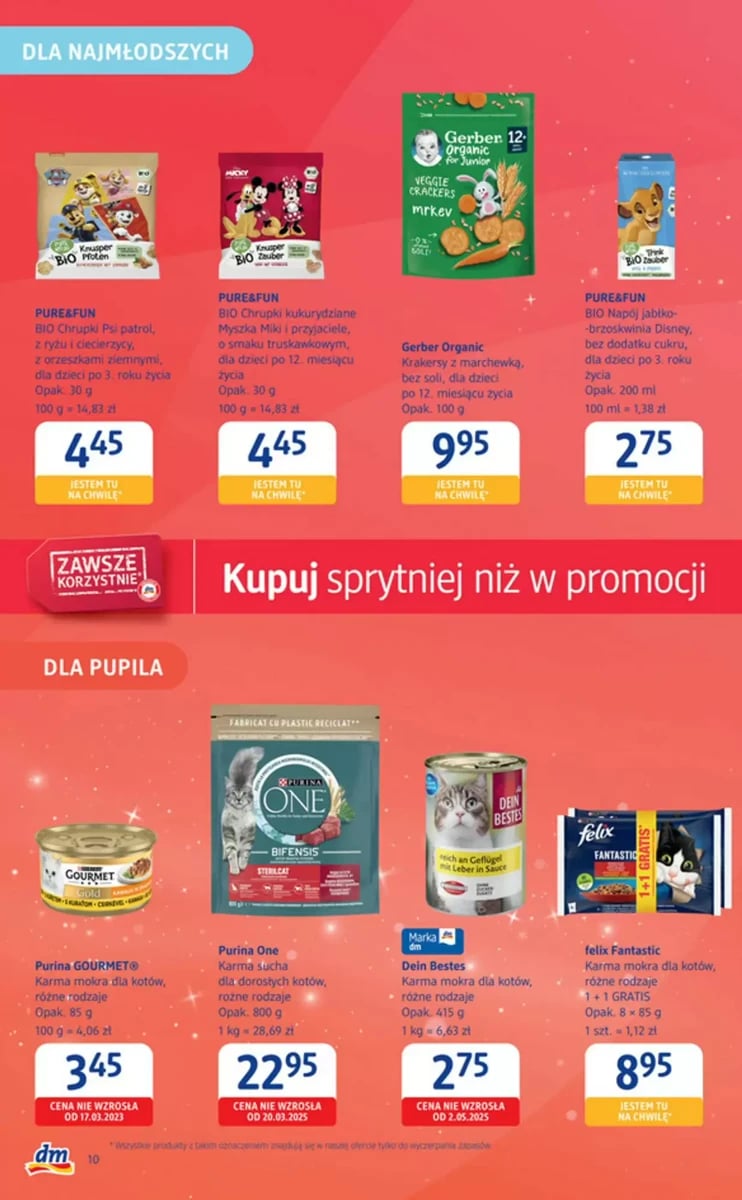 Strona 10 z gazetki Dm Drogerie Markt