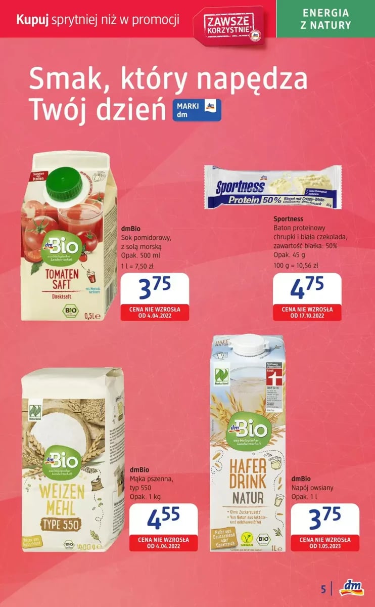 Strona 5 z gazetki Dm Drogerie Markt