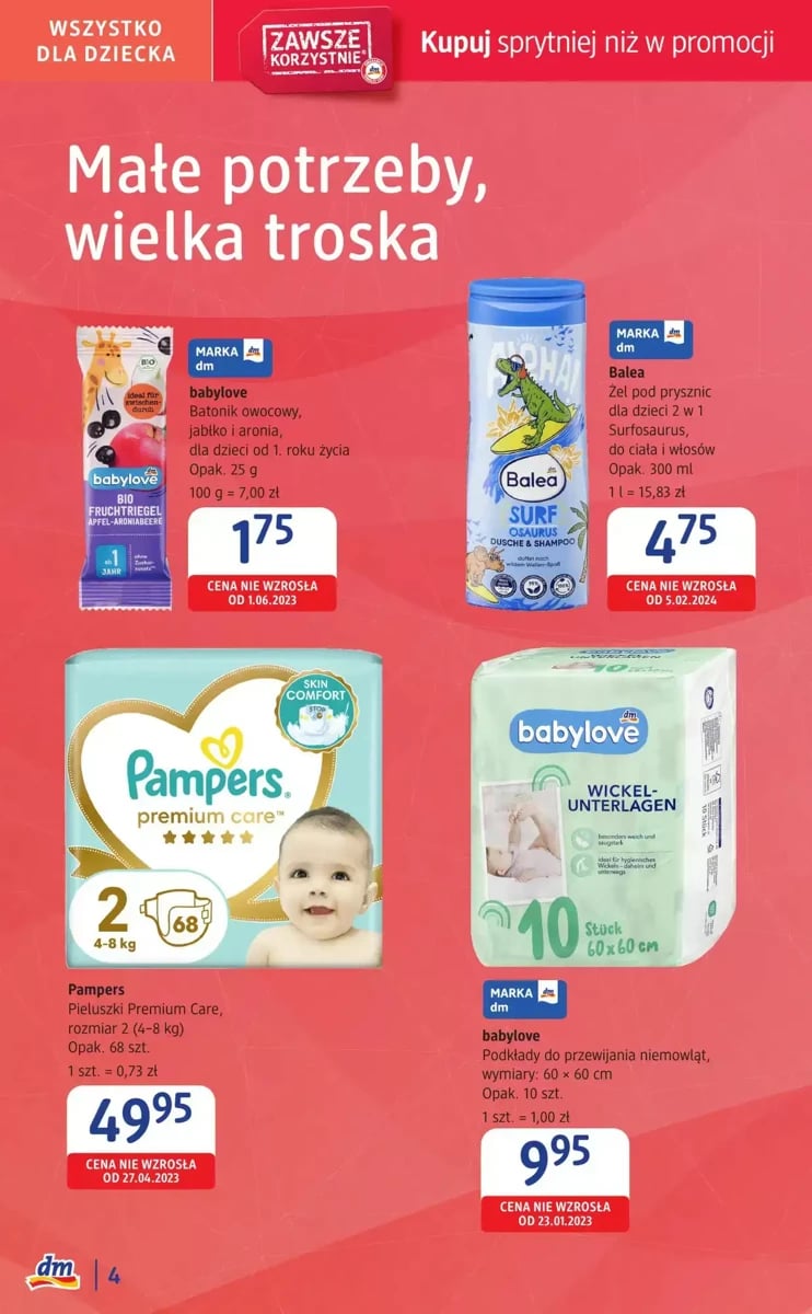 Strona 4 z gazetki Dm Drogerie Markt