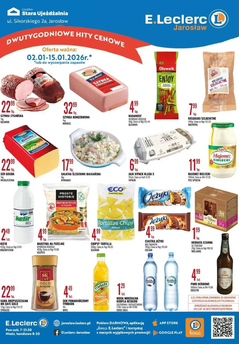 Strona 1 z gazetki E.Leclerc