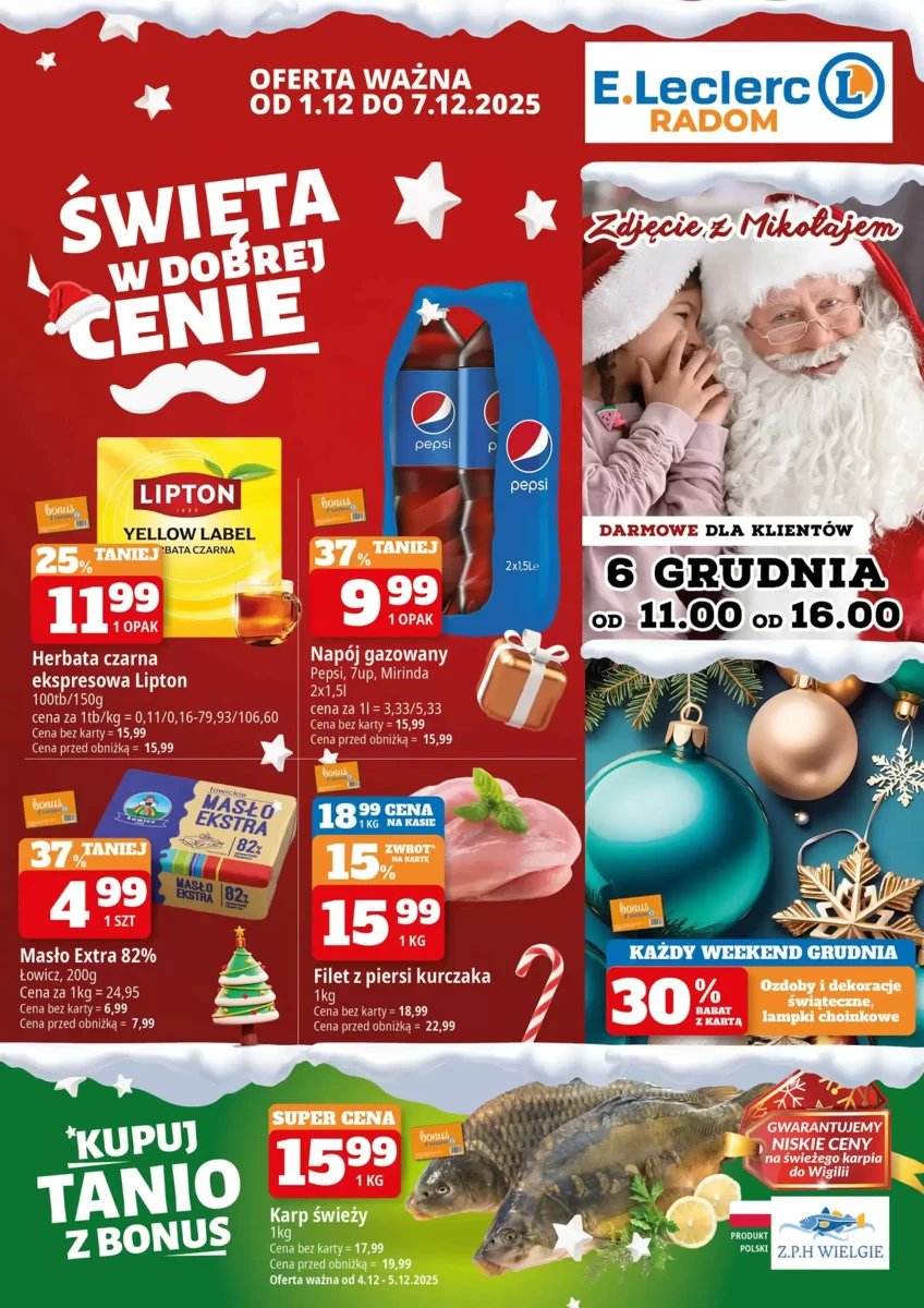 Strona 1 z gazetki E.Leclerc