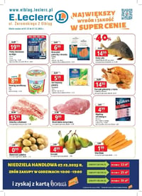 Gazetka E.Leclerc – 01.12.2025 – 07.12.2025