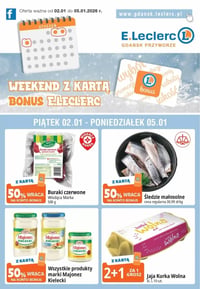 Gazetka E.Leclerc – 02.01.2026 – 05.01.2026