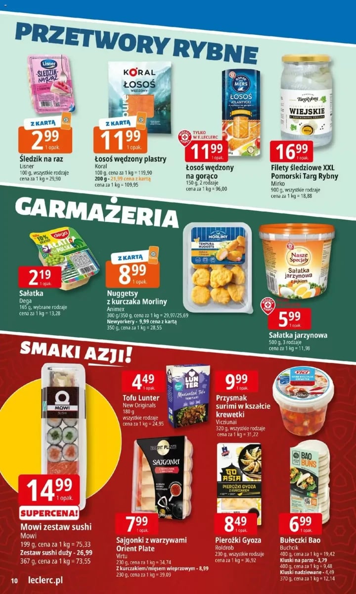 Strona 10 z gazetki E.Leclerc