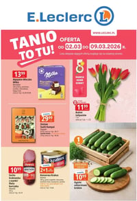 Gazetka E.Leclerc – 02.03.2026 – 09.03.2026