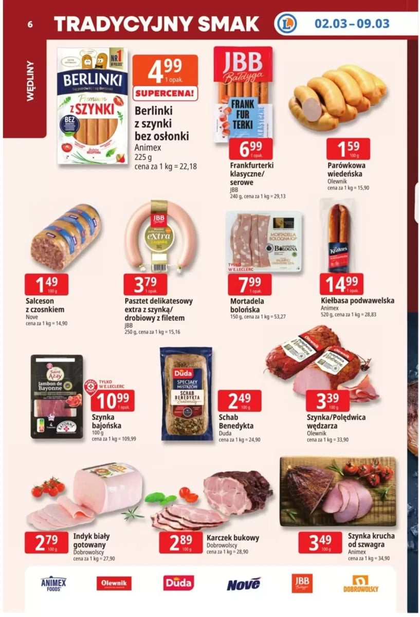 Strona 6 z gazetki E.Leclerc