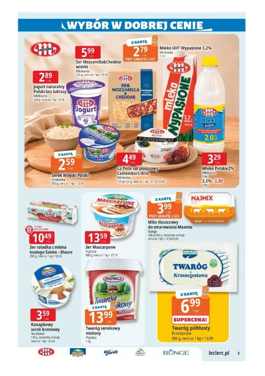 Strona 3 z gazetki E.Leclerc