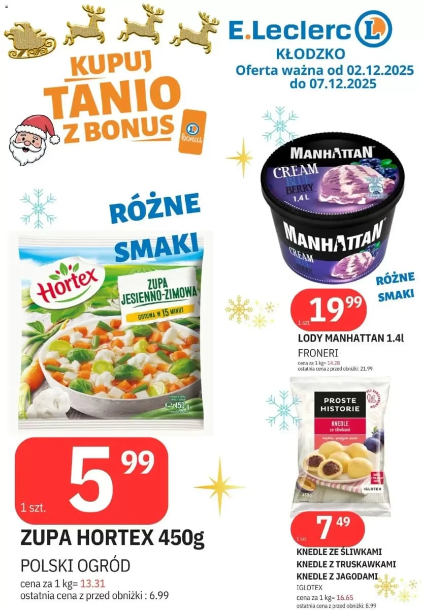 Strona 1 z gazetki E.Leclerc