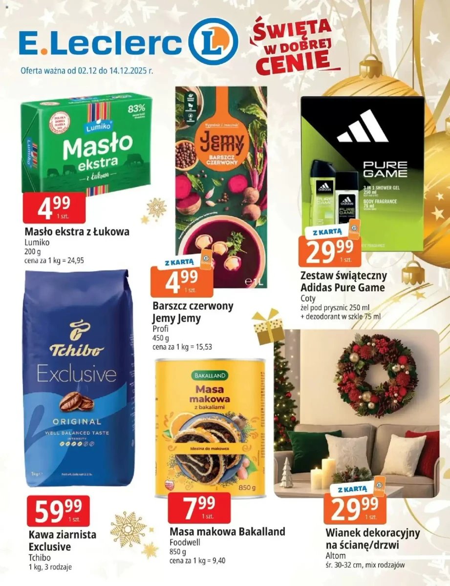 Strona 1 z gazetki E.Leclerc