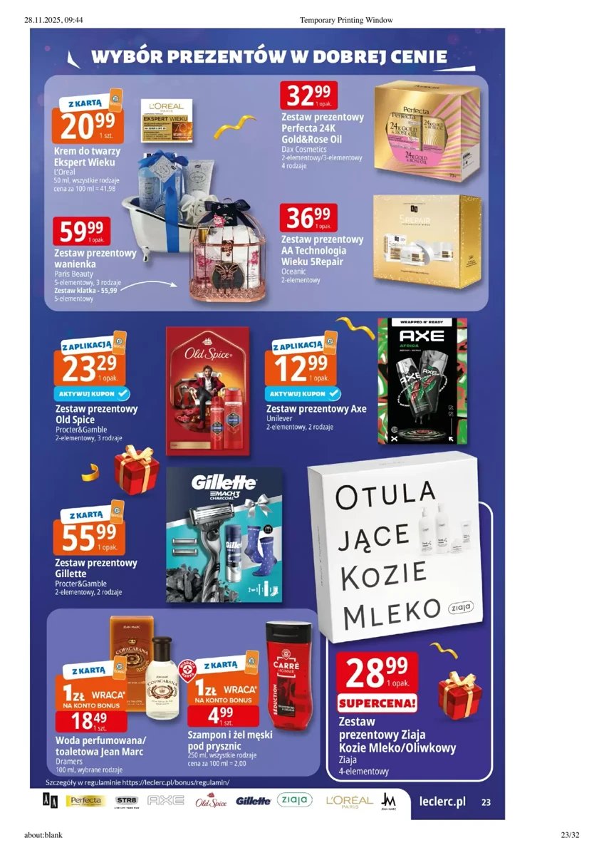 Strona 23 z gazetki E.Leclerc