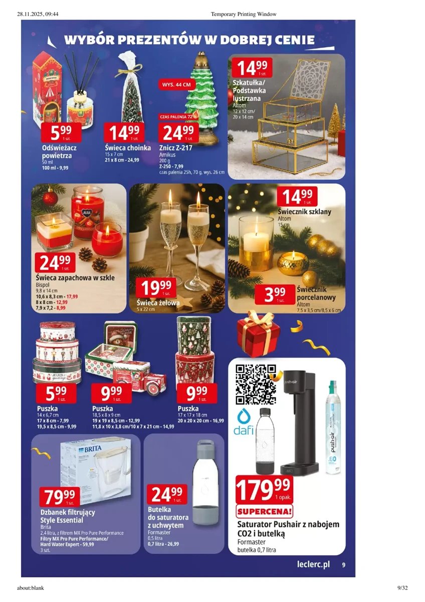 Strona 9 z gazetki E.Leclerc