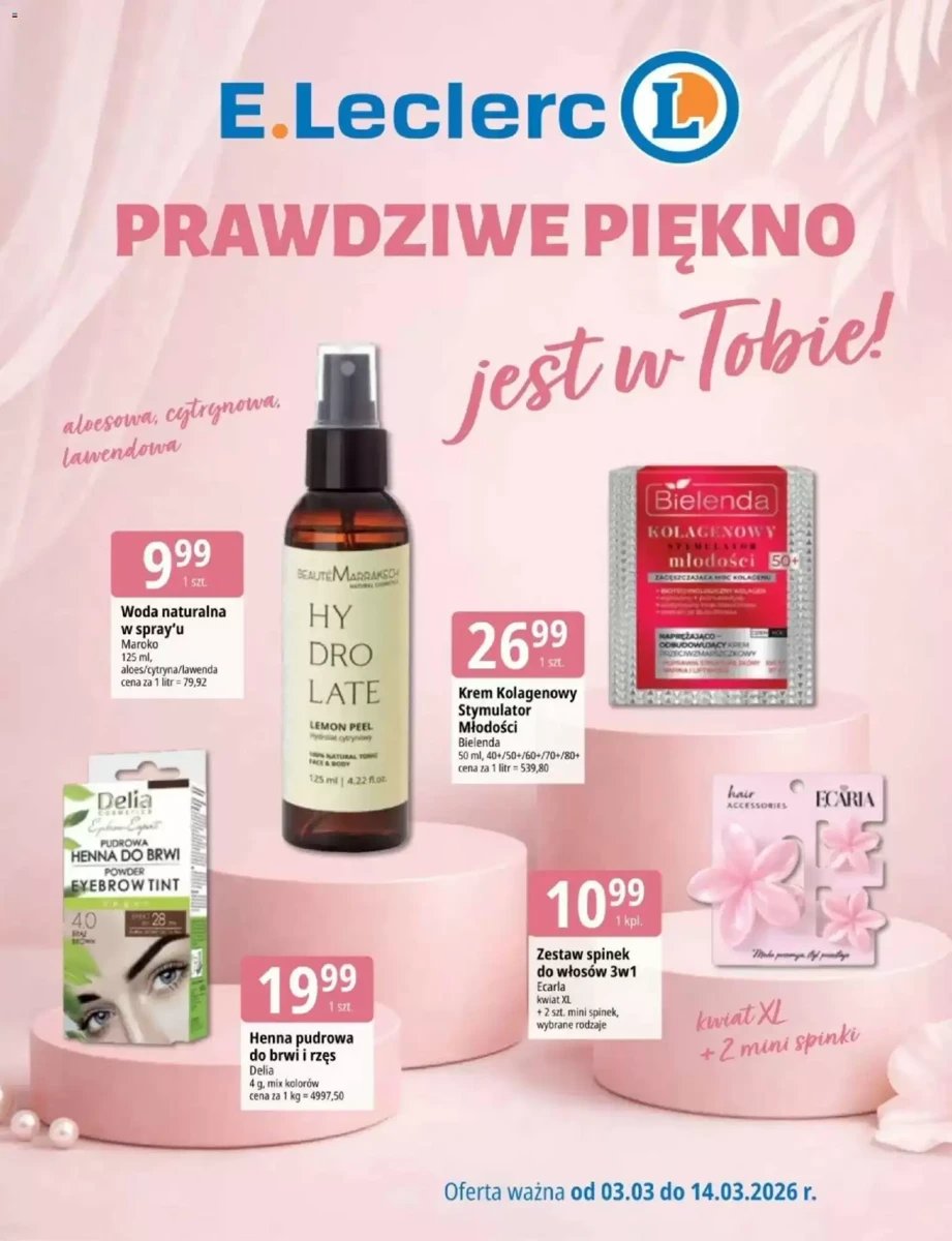 Strona 1 z gazetki E.Leclerc