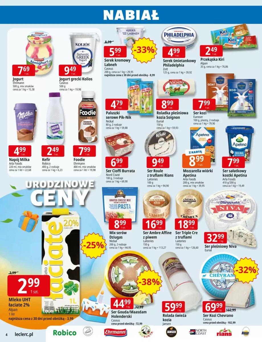 Strona 4 z gazetki E.Leclerc