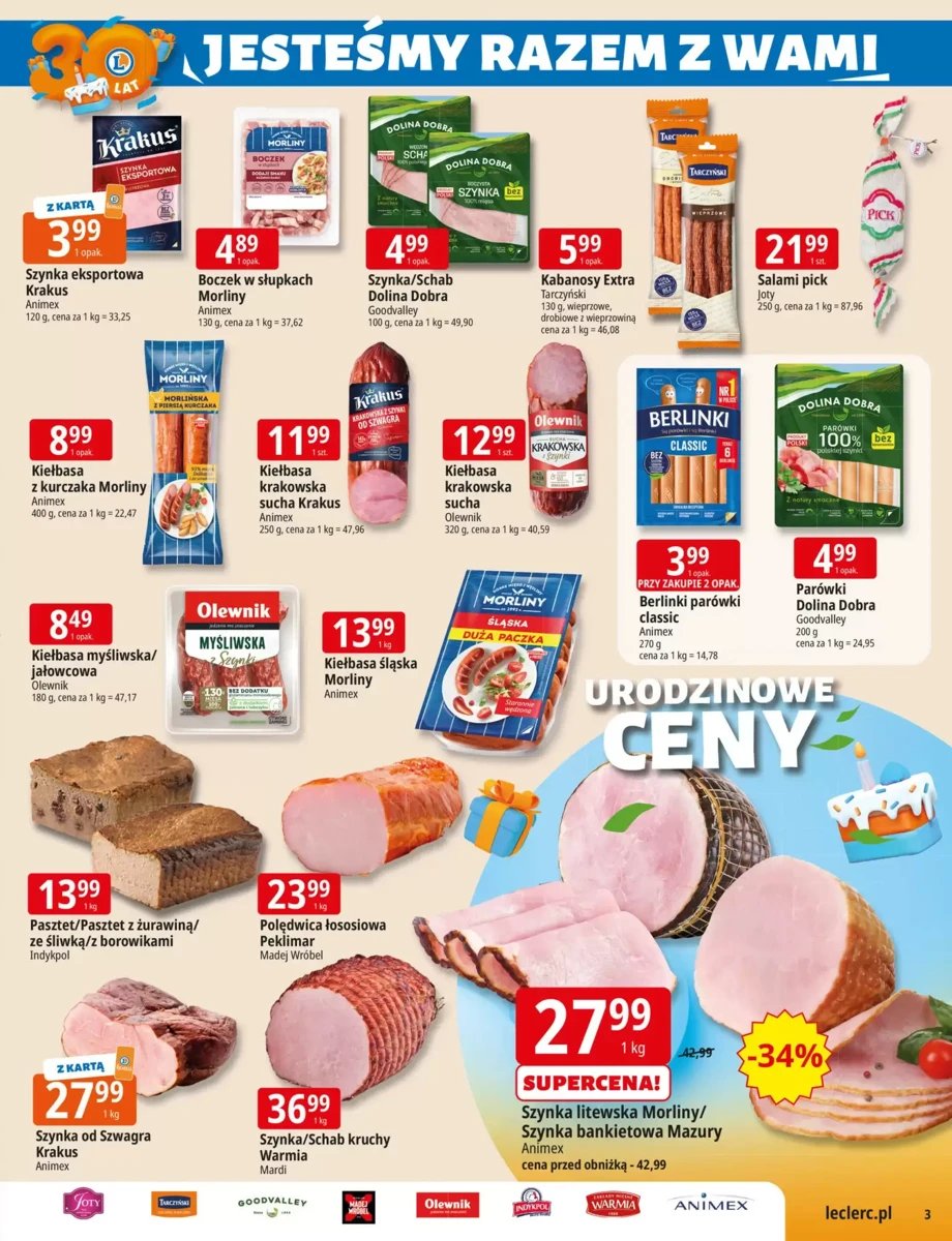 Strona 3 z gazetki E.Leclerc