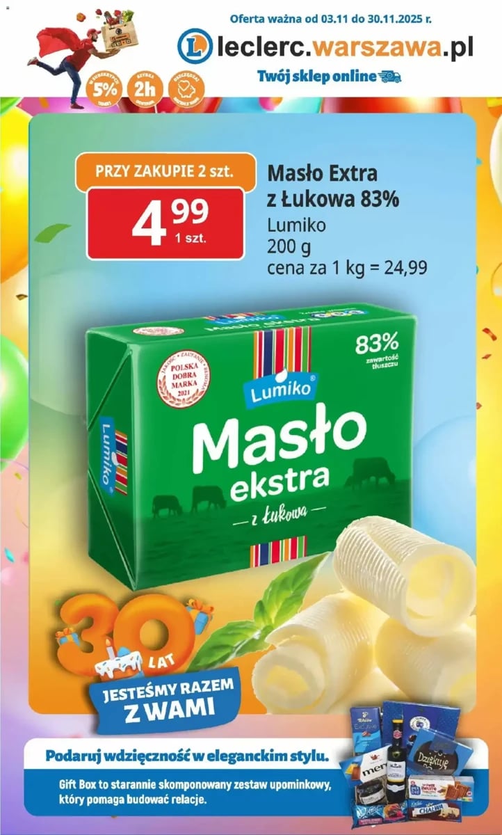 Strona 1 z gazetki E.Leclerc
