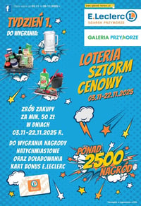 Gazetka E.Leclerc – 03.11.2025 – 08.11.2025