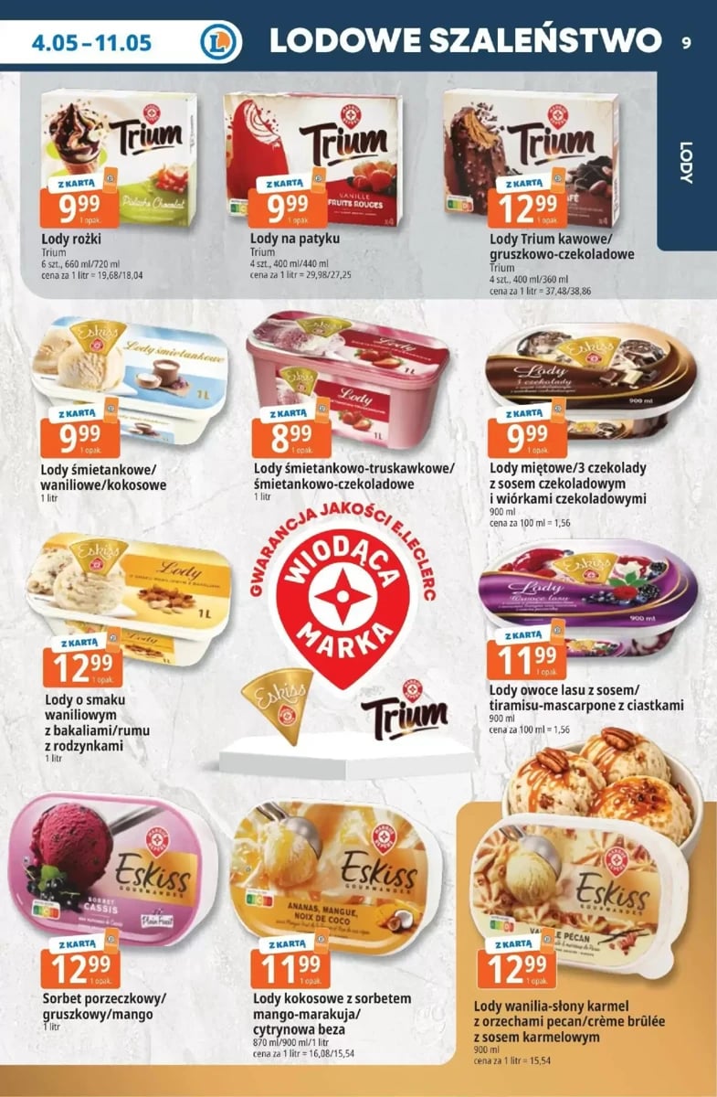 Strona 9 z gazetki E.Leclerc