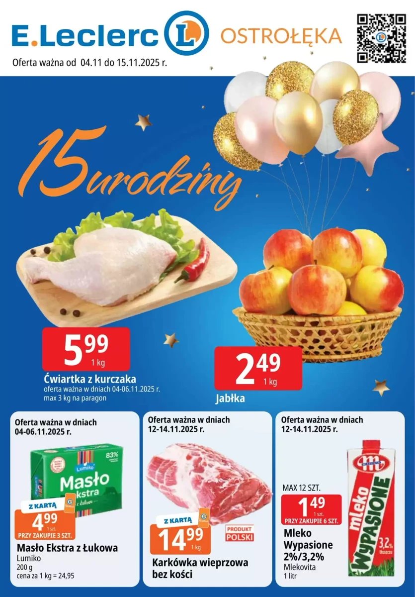 Strona 1 z gazetki E.Leclerc
