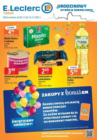 Gazetka E.Leclerc – 04.11.2025 – 15.11.2025