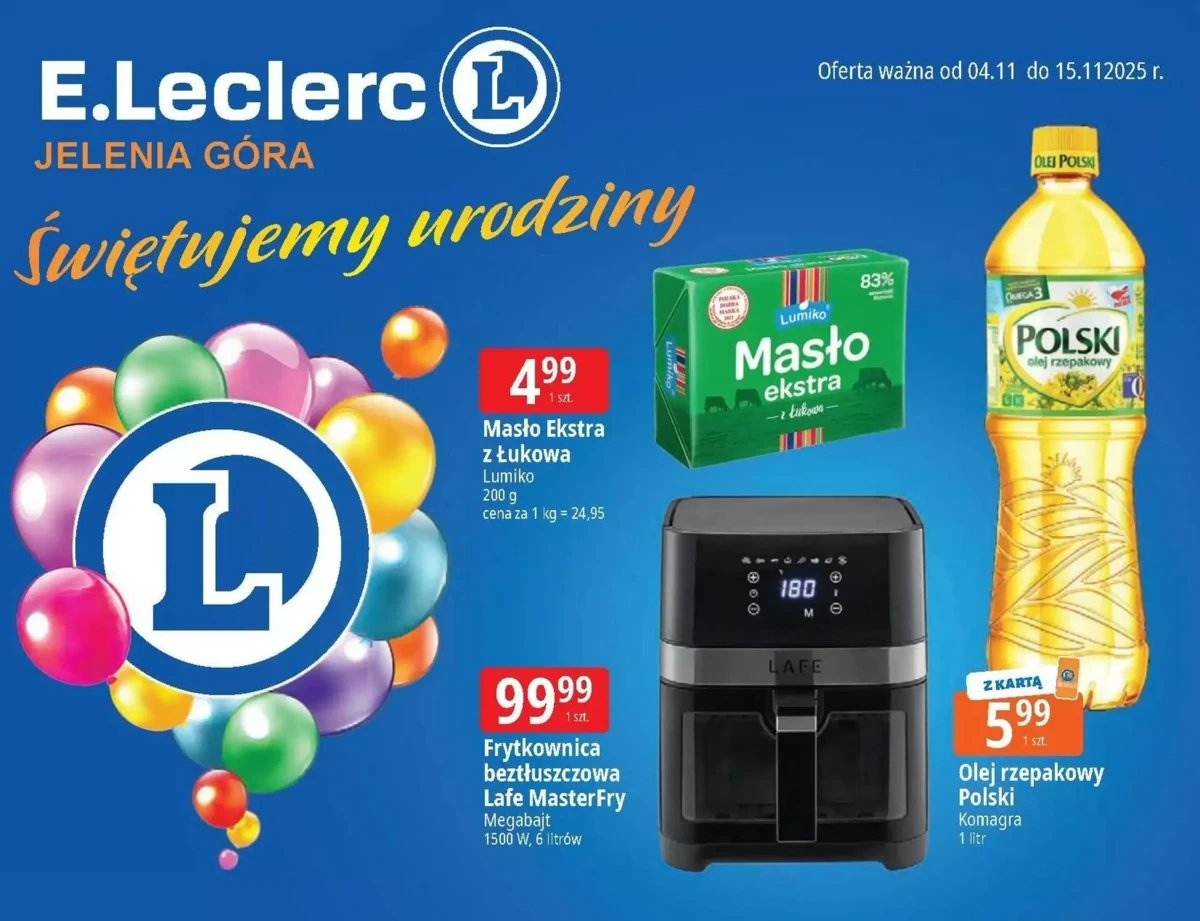 Strona 1 z gazetki E.Leclerc