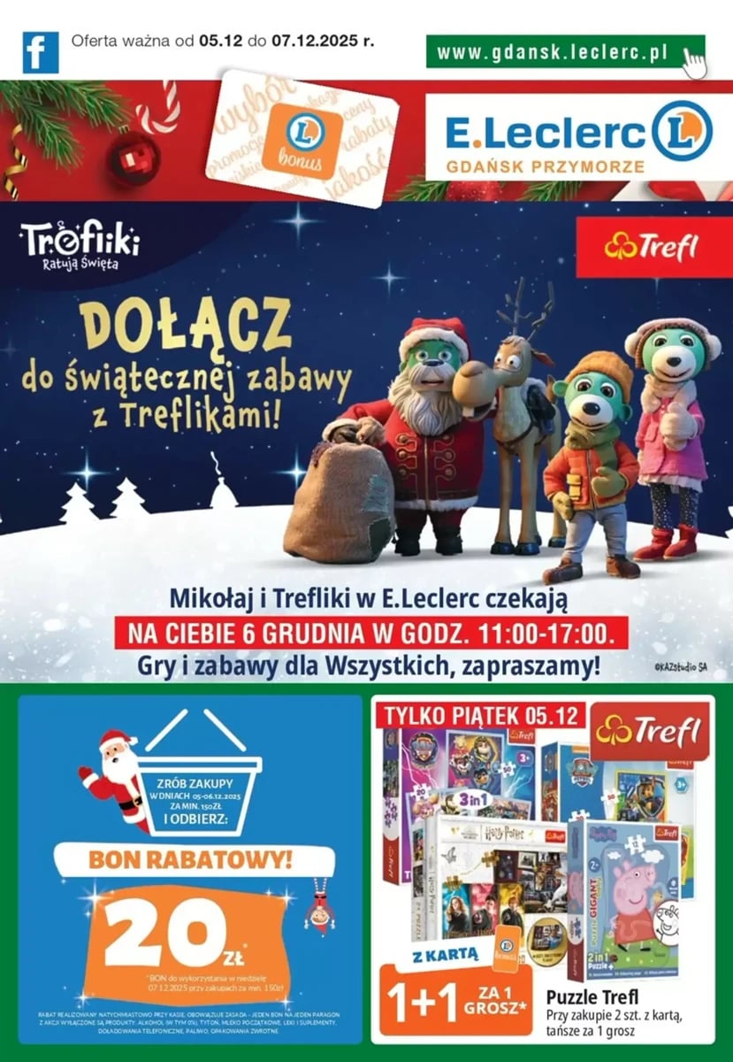 Strona 1 z gazetki E.Leclerc