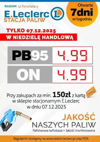 Gazetka E.Leclerc – 07.12.2025 – 07.12.2025